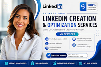 do linkedin profile optimization, profile writing, seo, summary writing