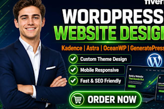 design kadence theme, kadence blocks, oceanwp, gutenberg, astra, generatepress