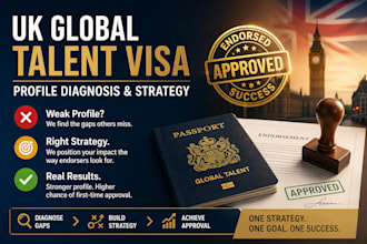 position your research profile for UK global talent visa endorsement
