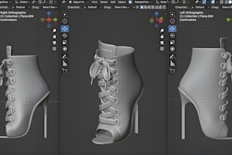 optimize low poly mesh secondlife and imvu mesh models for marketplace upload