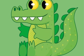 illustration or creation of the character