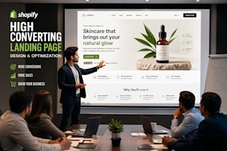 optimize shopify landing page cro conversion sales leads UX speed