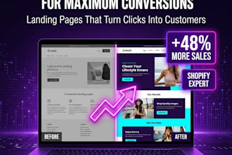 optimize shopify landing page cro conversion sales leads UX speed