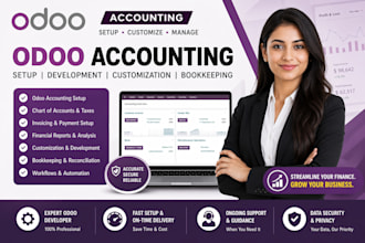 setup odoo accounting module odoo development customization odoo bookkeeping