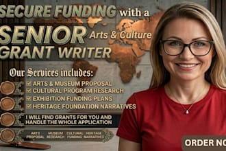 do arts proposal museum research cultural program grant writing