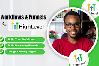 create gohighlevel funnels and automations for your business