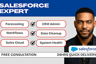 setup sales cloud forecasting salesforce admin data workflows system health crm