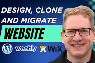 build wix website, clone wix website, wix to wordpress, wix website development