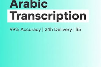 transcribe audio or video accurately
