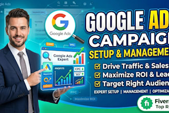 setup and optimize your google ads PPC campaign