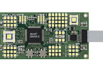 create led lighting, driver and embedded pcb for smart devices