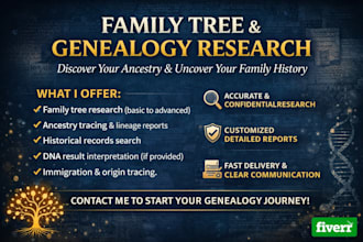 find lost relatives and trace your family connections worldwide