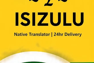 translate english to isizulu accurately with cultural context