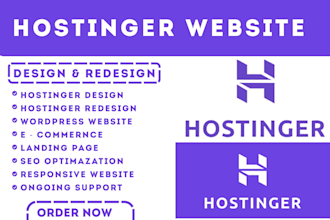 hostinger website design hostinger website redesign hostinger wordpress website