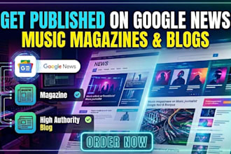 do your music article publish music magazine google news guest post music blog