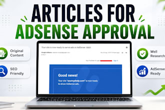 write SEO articles for google adsense and blog growth