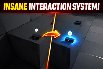 create a professional interaction system in unreal engine 5