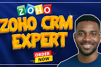setup zoho crm, automate sales workflows, and fix zoho issues