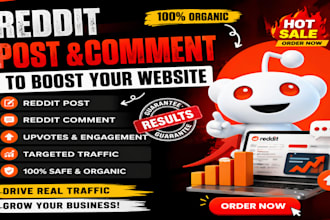 manage reddit SEO post to promote business ecommerce product ai app website link