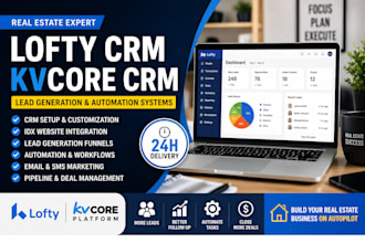 build a real estate lead generation system with lofty CRM