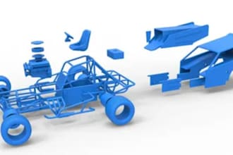 create photorealistic 3d car models, vehicle models, concept car designs in 3d