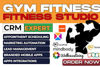 setup gym fitness CRM mindbody zen planner glofox wellnessliving vagaro zenoti