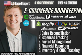 fix and integrate shopify quickbook woocommerce quickbook amazon quickbook fix