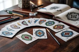 design custom playing cards, poker cards, game card decks