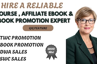 promote your course, master resell rights, digital products and book promotion