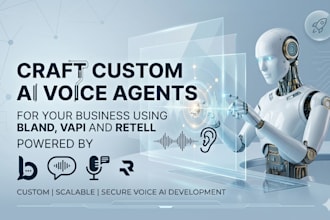 build a custom ai voice agent for you using bland, retell
