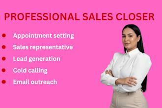 be your sales closer sales representative