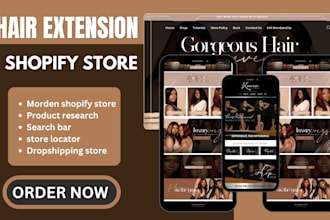 hair extension website wix hair extension website hair extension shopify store