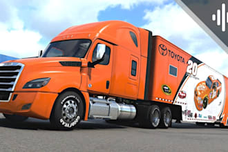 create custom ats and ets2 truck, trailer, and skin mods