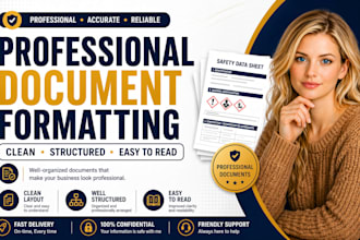 professionally format and organize your product safety and technical documents