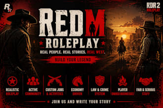create a professional redm server with custom scripts