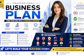 be your startup business plan consultant for investor ready plan