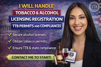 handle tobacco alcohol licensing registration ttb permits and compliances