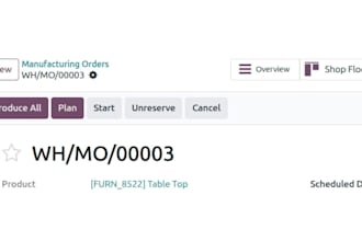build odoo website odoo manufacturing inventory setup warehouse configuration