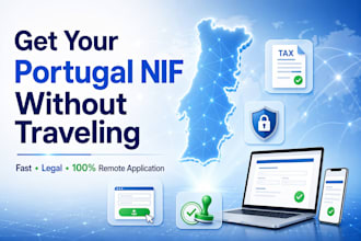 apply for portugal nif tax number for non residents without travel
