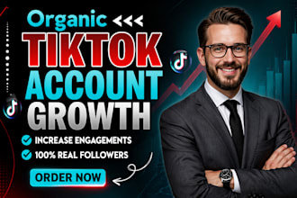 do tiktok marketing and organic promotion for follower growth