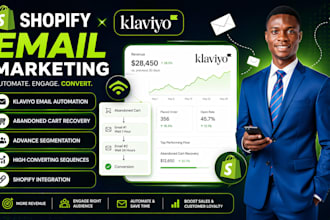 set up shopify klaviyo flows to recover abandoned carts and boost sales