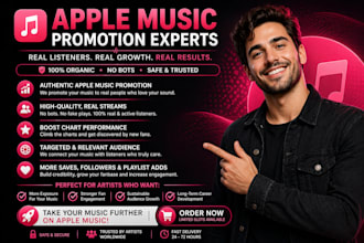 do viral organic apple music promotion using campaign advertising