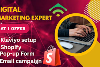 do digital marketing, email campaigns, and sales funnel setup
