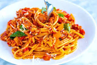 do fish jollof rice beans spaghetti meat