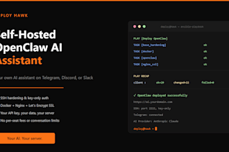 deploy a self hosted openclaw ai assistant on your vps