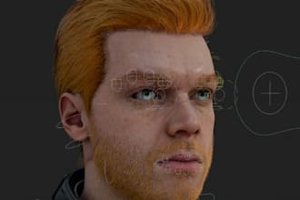3d character modeling rigging sculpt and blendshapes in blender zbrush maya c4d