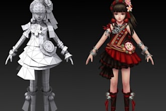 fix 3d character model uv map texture baking rigging in blender ue5 unity mixamo