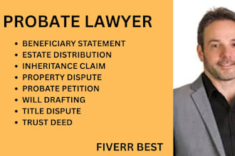 provide probate, property disputes, trusts, wills, and inheritance case support
