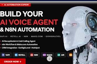 vapi ai voice agent retell ai reception n8n ai calling agent openclaw n8n expert