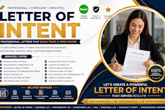 be your letter of intent consultant for winning loi deals